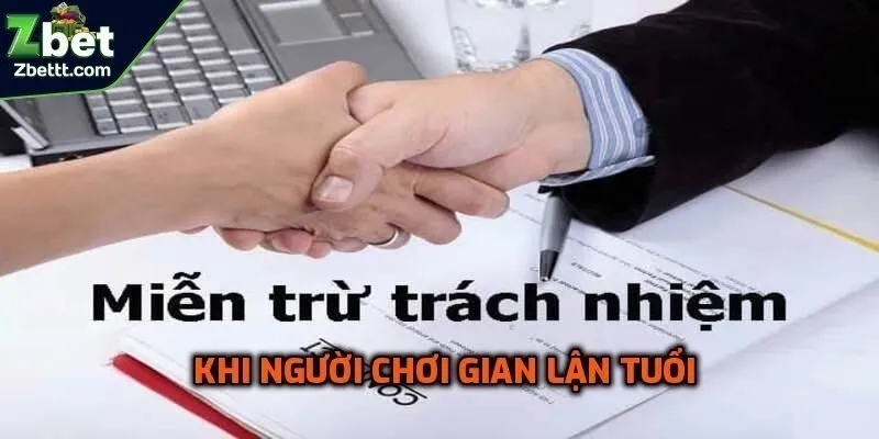Không chịu trách nhiệm với hội viên gian tuổi